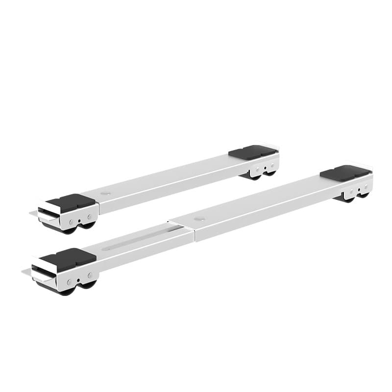 Washing Machine Riser Stand with Storage Shelf, Adjustable and Movable Bracket for Refrigerator, Universal Support for Drum Washers