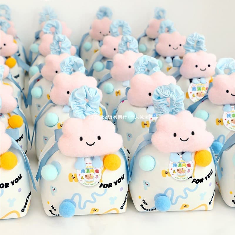 Baby Celebration Gift Set for Full Moon, 100-Day, Birthday Return Gift, New Baby Announcement, Children's 10th Birthday Snack Pack
