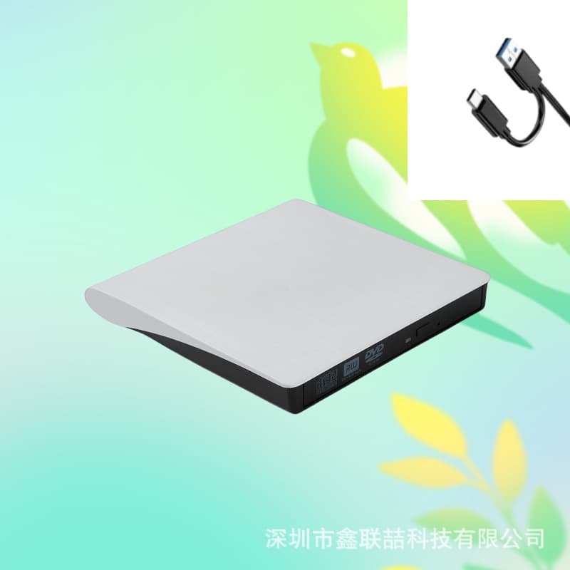 External Optical Drive DVD Burner USB 3.0/TypeC for Laptop