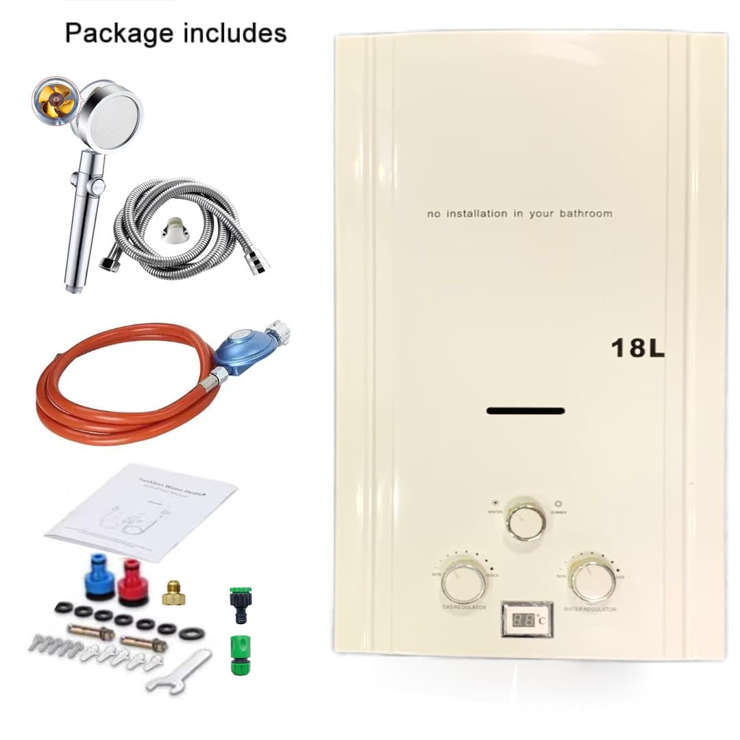 18L Export LPG Water Heater for Foreign Trade