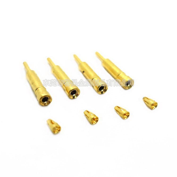 IC socket pin and socket, round hole pin, claw spring socket, multi-point contact, stable and reliable connection