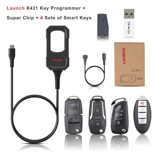 Launch X431 Key Programmer Remote Key Programmer 1 Chip 4 Keys