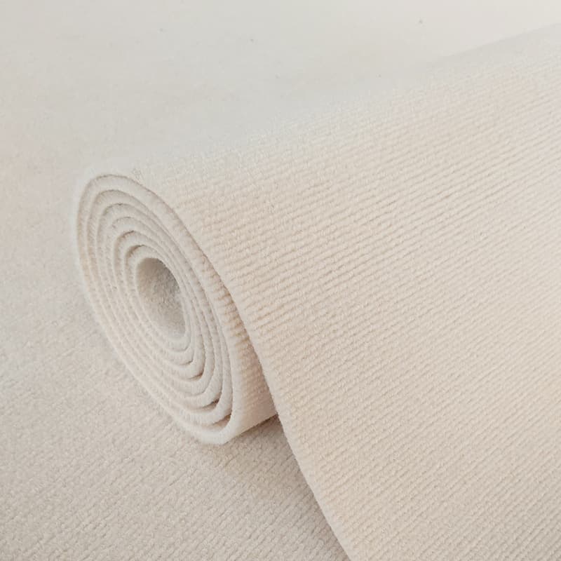 Solid color carpet for bedrooms, living rooms, bay windows, extra thick, large area coverage, commercial use, stain-resistant and easy to clean. Striped carpet.