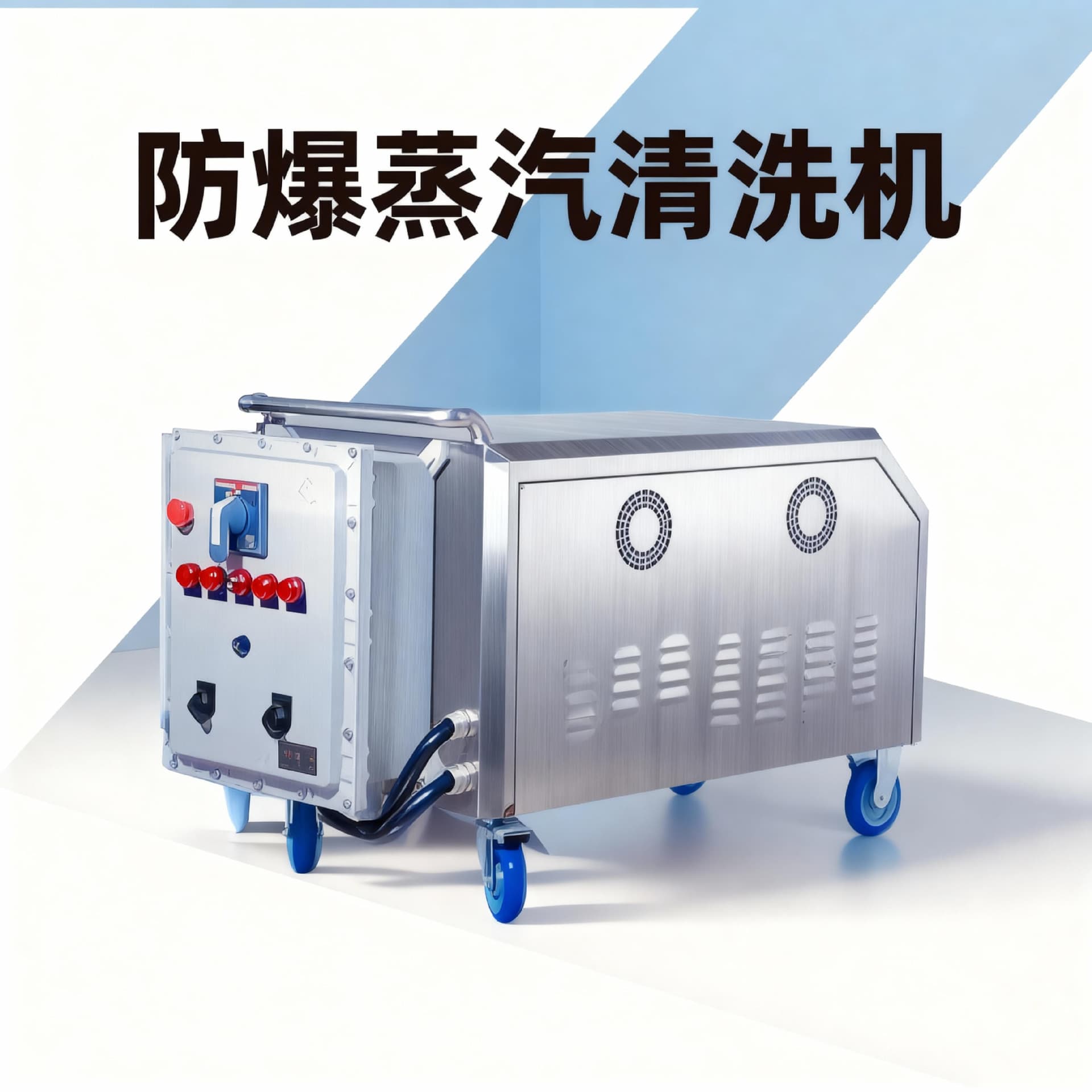 Explosion-Proof Cleaning for Castings, Sand and Rust Removal, 50MPa Triple Explosion-Proof Structure