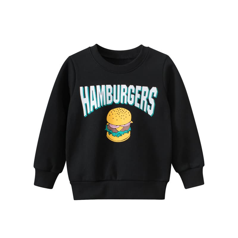 Children's sweater 2024 autumn and winter new wholesale girls' round neck fleece-lined bottoming shirt baby Korean style clothes delivery
