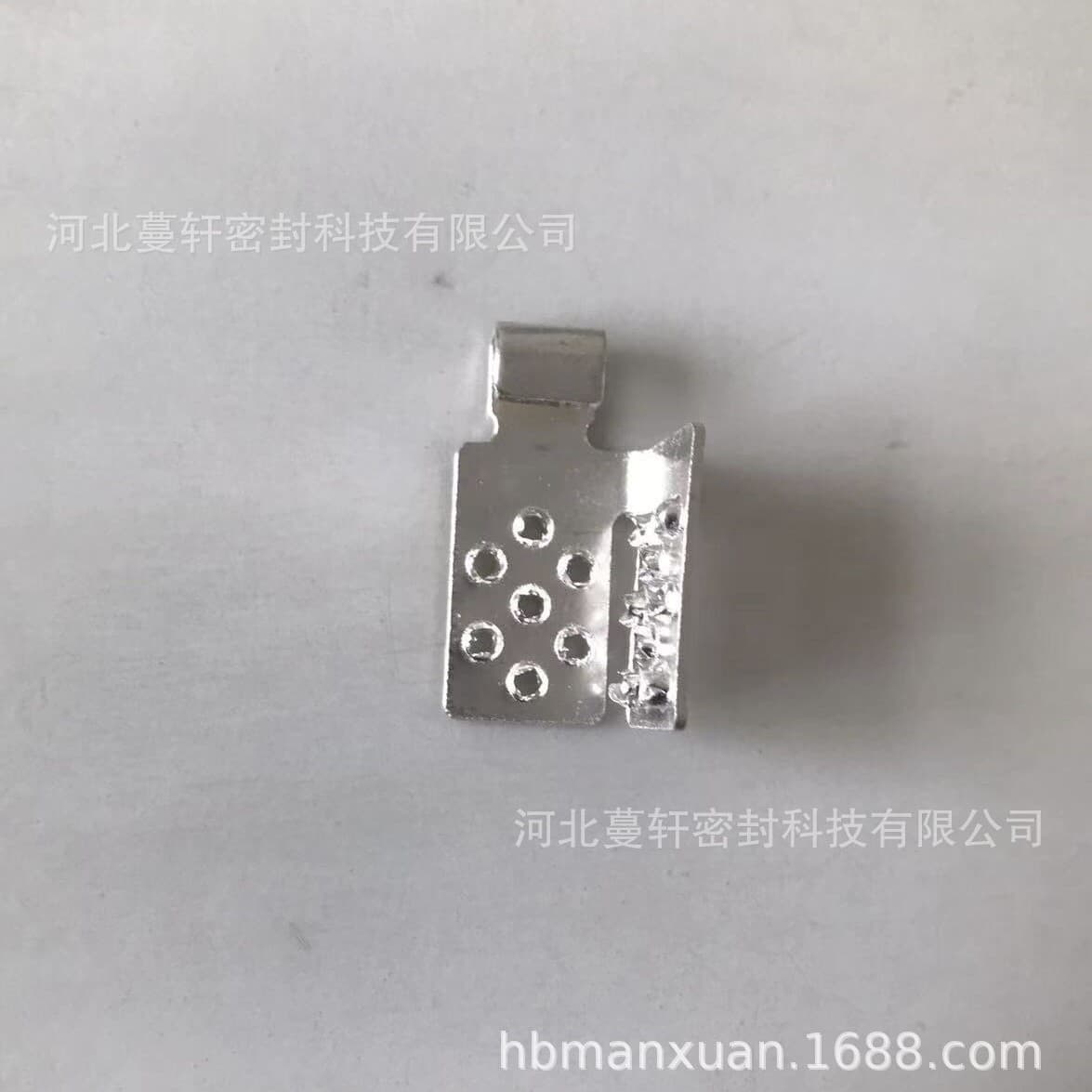 Electric Heating Film Wiring Clips, Terminals, Copper Silver-Plated Wire Lugs, Horizontal Port