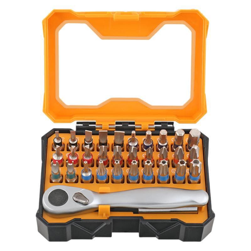 32-in-1 Ratchet Screwdriver Set Multi-Function Torx Phillips Flathead Mini Full Kit Custom Hardware Tools