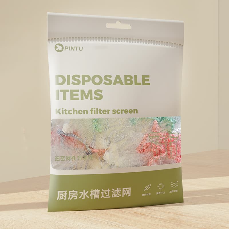 Kitchen Sink Filter Disposable Colorful Leakage Net Sewer Sink Drain Filter Bag Floor Drain