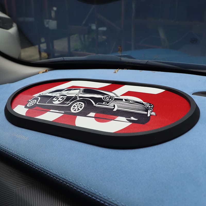 Suitable for BMW Mini Cooper Car Dashboard Non-Slip Mat High Temperature Resistant Vehicle Non-Slip Pad