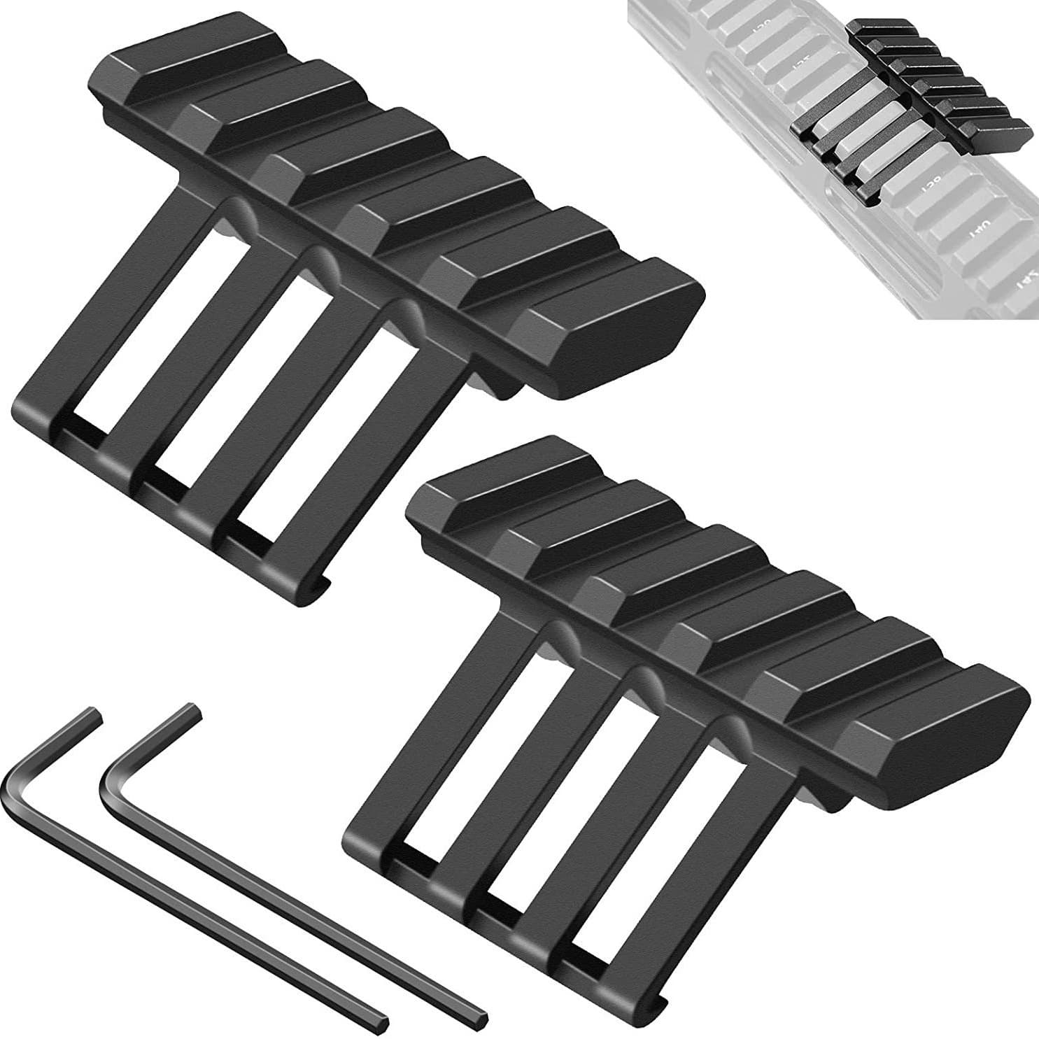 45 degree side rail soft elastic metal side rail 20mm side rail 45 degree side rail ramp bracket