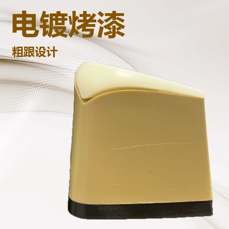 Original Factory Heel Materials 69222 New ABS Upper Layer Electroplated Lower Layer Painted Classic Thick High Heel