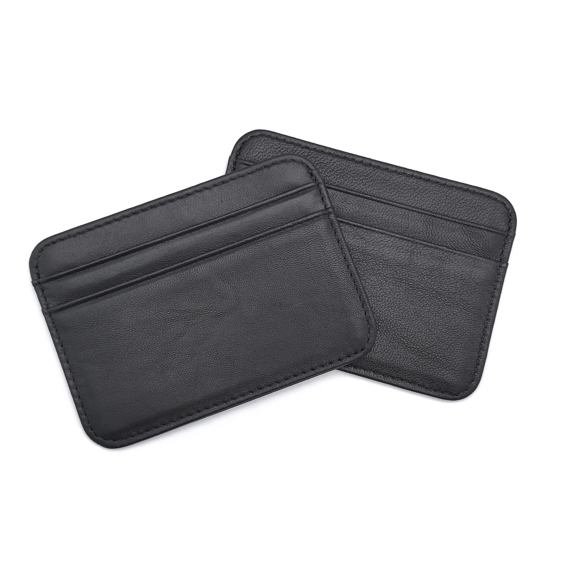 Custom Business Slim Genuine Sheepskin Credit Card Holders