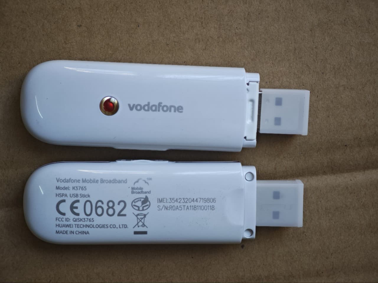 Vodafone Modem K3765 3G USB Surfstick for hellobox gtmedia