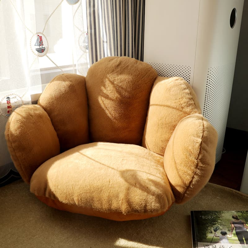 Floor Cushion for Kids Reading, Living Room Bedroom Window Seat Tatami Small Backrest Sofa