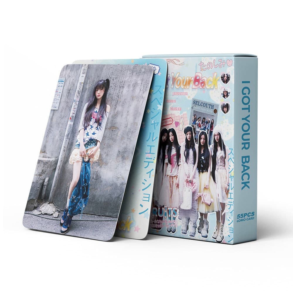 Cross-border spot 55 ILLIT new album cards Japan2ndSingle star KPOP peripheral LOMO small cards