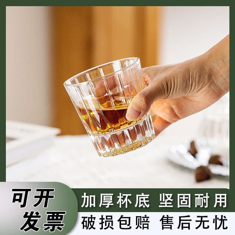 Luxury Star Moon Cup Rock Cup Japanese Whiskey Wine Glass Household Crystal Glass Water Cup Foreign Wine Cup Beer Cup