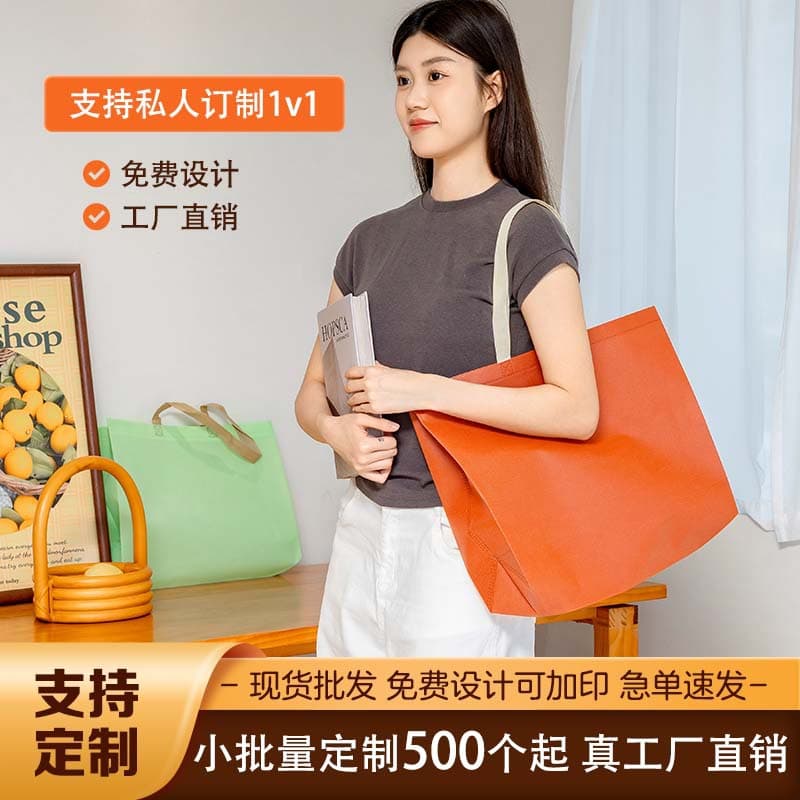 New Material Recyclable Eco Bags, Non-Woven Tote Bags, Customizable Non-Woven Bags