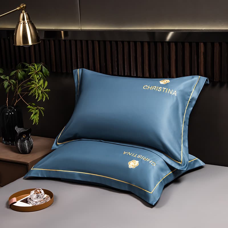 Washable Silk Pillowcase Set of 2, Summer Home Single Pillow Cover, Non-Cotton Pure Cotton Pillow Core Cover Wholesale