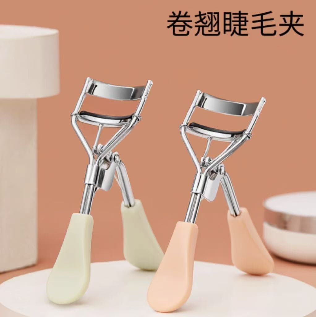 Wide-Angle Eyelash Curler with Duckbill Handle, Non-Pinching Sunflower Eyelash Curler, Lash Curling Tool