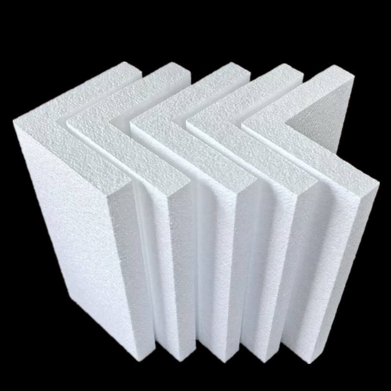 White EPS Foam Edge and Corner Protectors, L-shaped Right Angle Packaging Foam, Molded Polystyrene Edge Guards