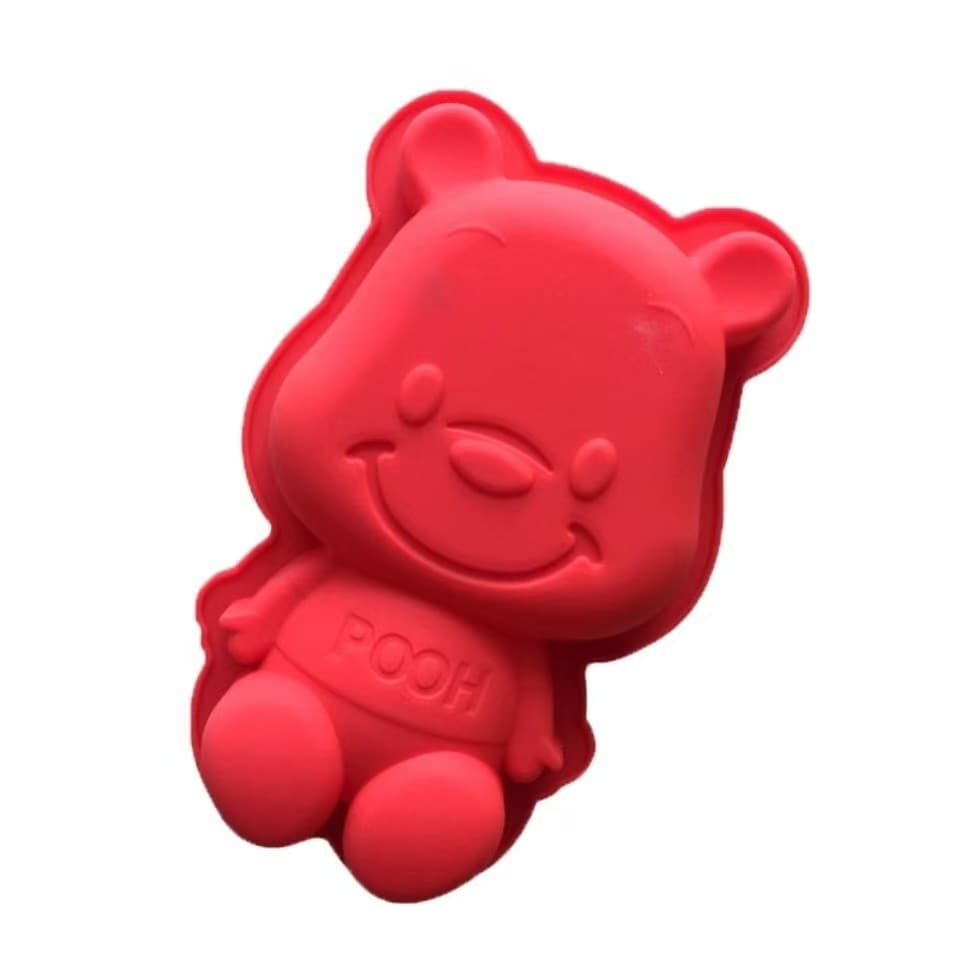 DIY Silicone Bear Cake Baking Mold Ice Cube Tray Jelly Creative Chocolate Mold Single Cartoon
