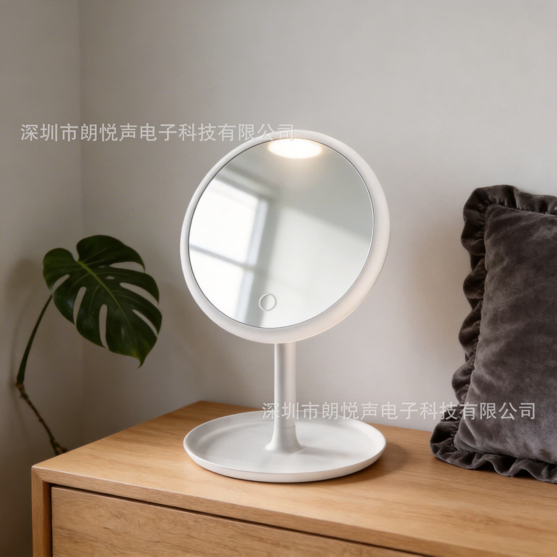 Wireless Portable Mirror Speaker Multifunctional Portable Bluetooth Speaker 2.5-Inch Woofer