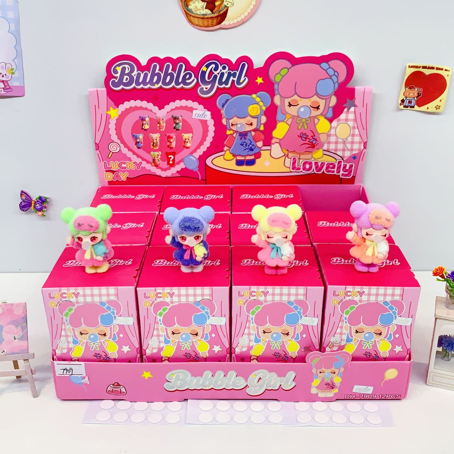 New Cute Nancy Doll Surprise Random Blind Box Cute Girl Flocking Trendy Toy Figurine Wholesale