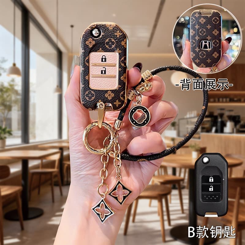 Suitable for Honda CRV key cover xrv Binzhi car Haoying shell Fit Jedman Haoying ninth generation Accord folding buckle