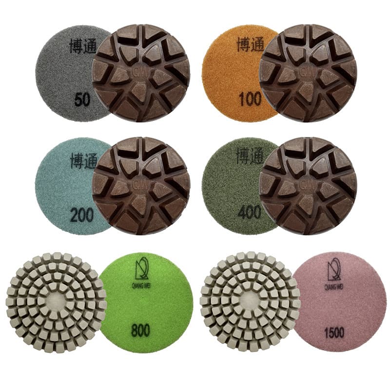 Diamond Floor Grinding Block Curing Concrete Metal Grinding Segment Epoxy Floor Grinder Tool Resin Dry Grinding Pad