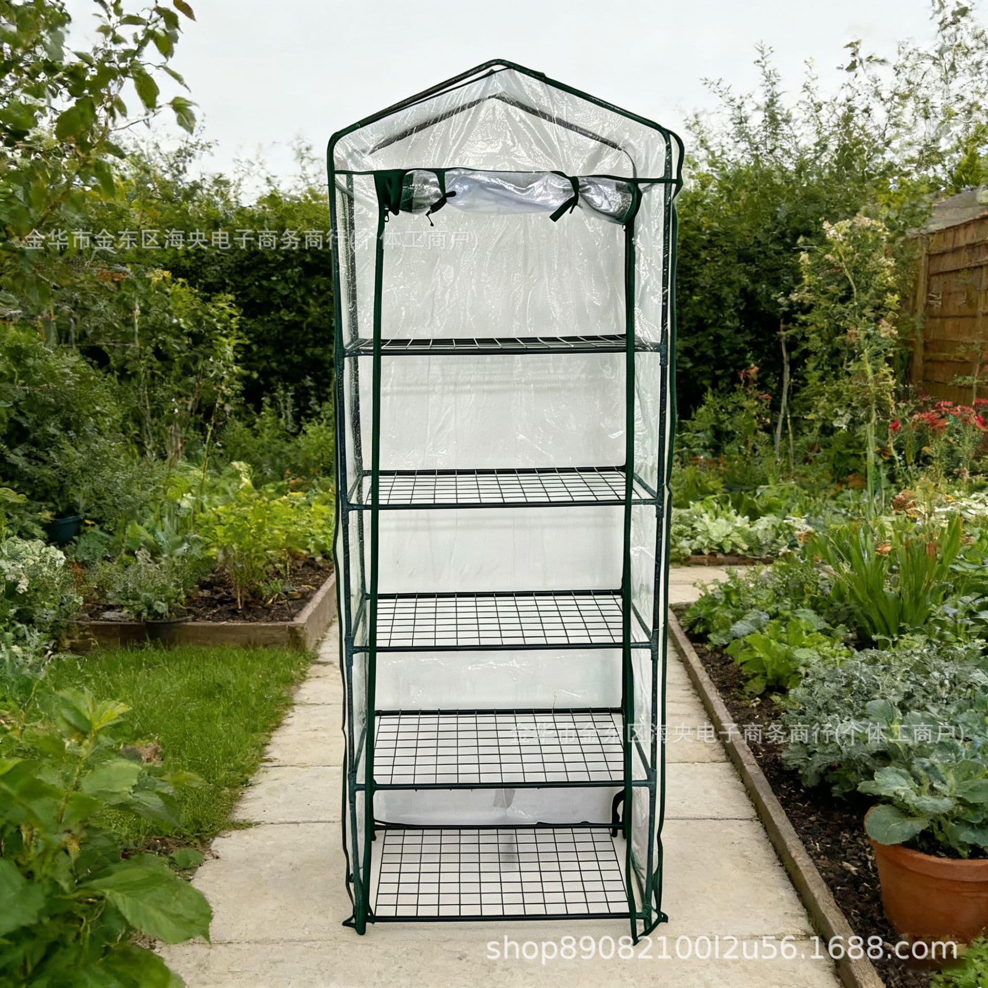 Garden Shed Cover Balcony Insulation Simple Plant Greenhouse Warm Shelter Shade Plant Stand Cover Rainproof Cover