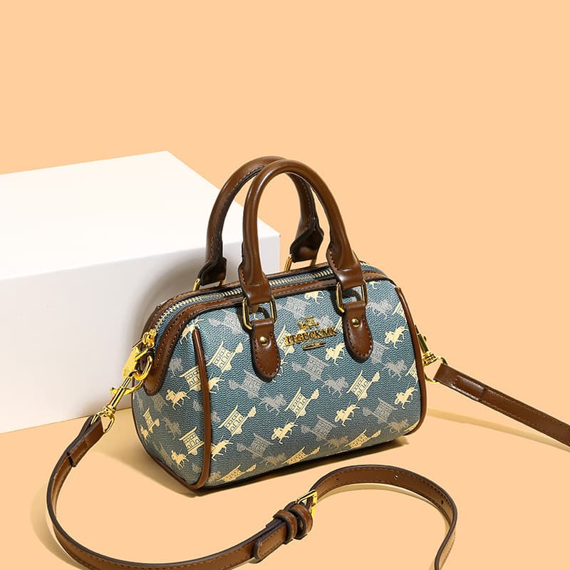 2026 New Luxury Fashion Pillow Bag for Women, Versatile Printed Handbag, Shoulder & Crossbody Bag