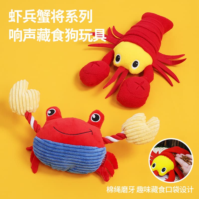 Pet Toys Self Entertaining Hide Food Sound Making Chew Resistant Teeth Grinding Toys for Small Dogs like Corgi And Teddy