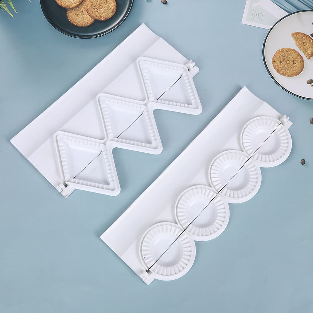 Cross-border 4-grid dumpling making tool for lazy people dumpling making artifact dumpling mould dumpling mould kitchen dumpling maker