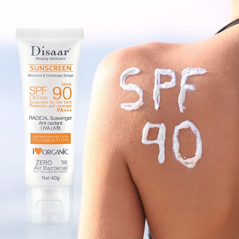 Disaar protective cream waterproof face body arm thigh protective milk skin care products cross-border wholesale sunscreen