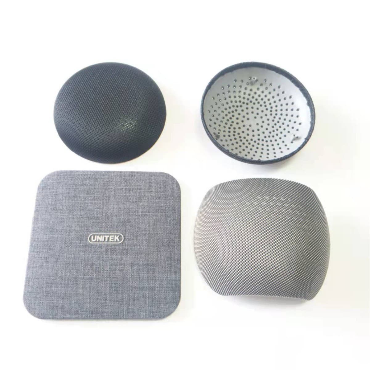 Bluetooth Speaker Fabric Cover Processing for Small Home Appliances, Cloth Art Fitting and Wrapping