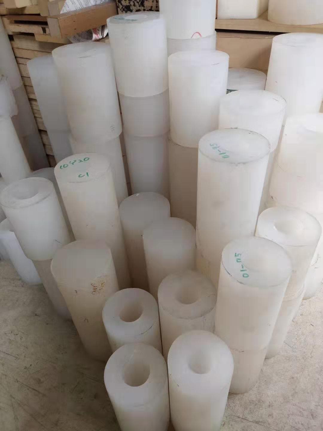 White PVDF rods and semi-transparent PVDF sheets and rods, German PVDF sheets and rods