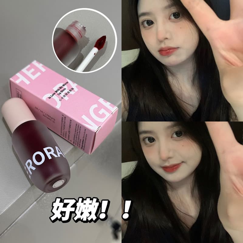 Water-Gloss Mirror Lip Gloss, Mirror-Like Hydration and Moisturizing, Glass-Like Lips, Everyday No-Makeup Look, Brightening and Enhancing Complexion, Lip Glaze, Cross-Border Beauty Products