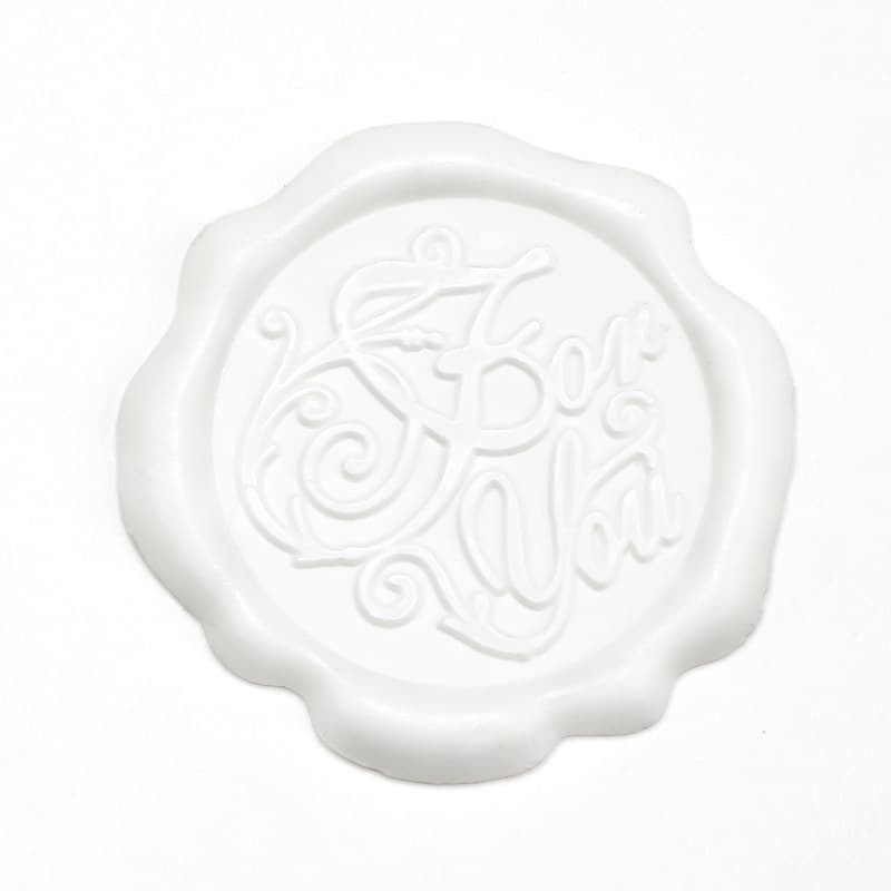 Custom Fire Wax Seal Sticker with Your Logo for Wedding Invitation Envelope Closure