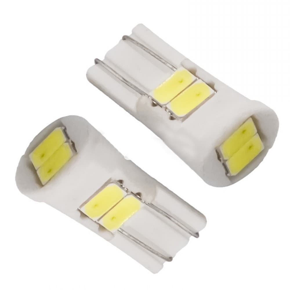 LED Car Light T10 Ceramic Width Light 5730 6SMD Reading Light License Plate Light Dome Light Trunk Light LED