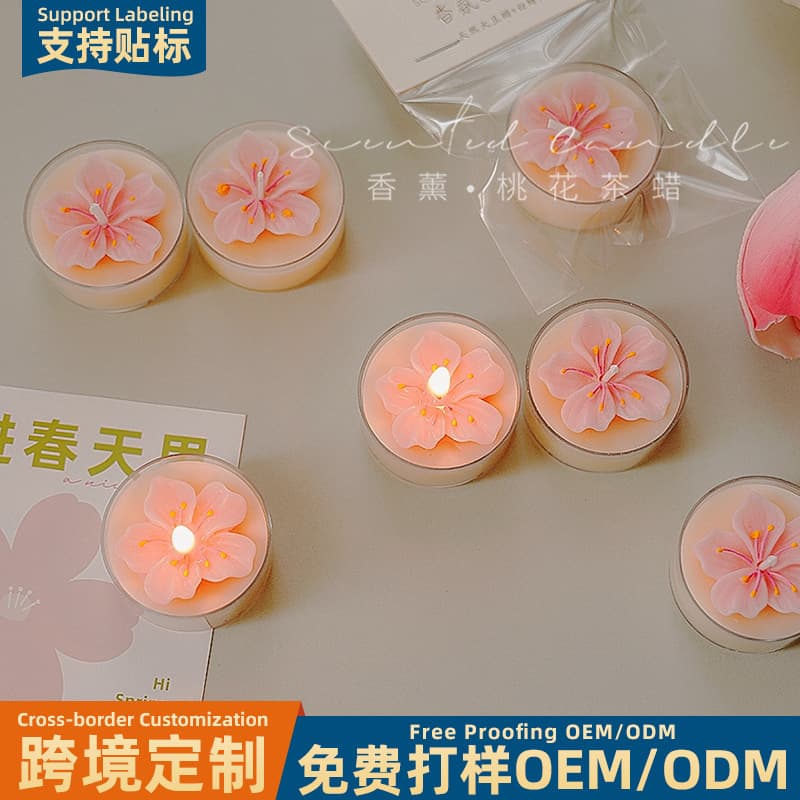 Mini Tea Light Candle 4-Hour Scented Gift Candle Creative Decorative Aromatherapy Candle Present