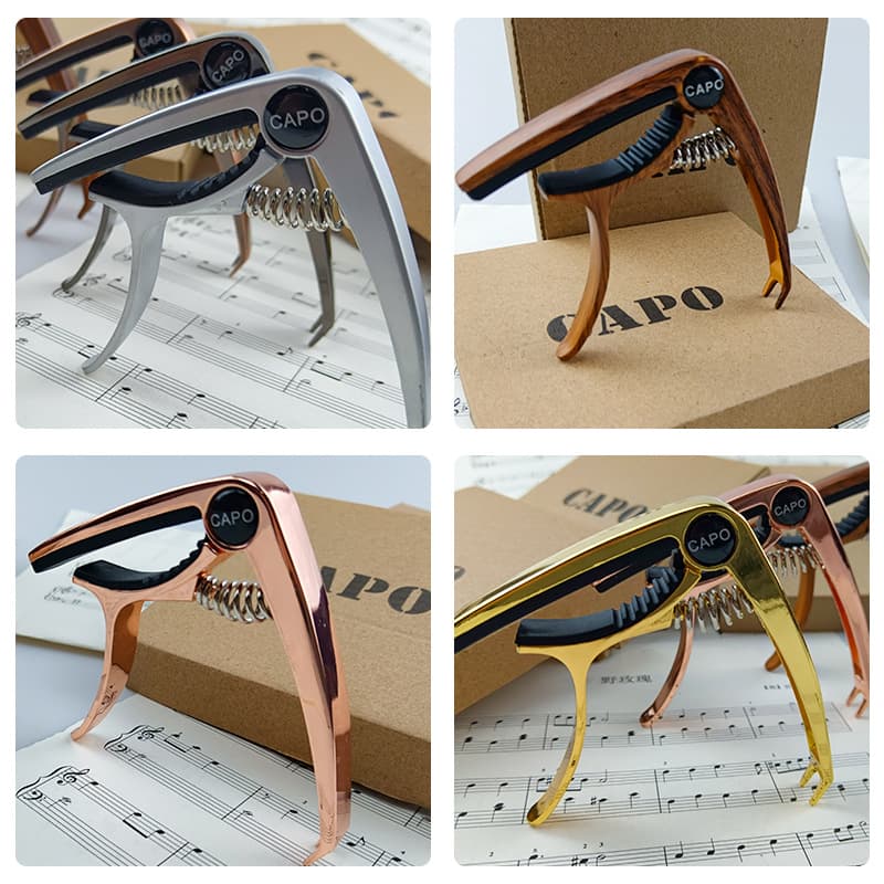 Upgraded Capo Zinc Alloy Guitar Capo for Acoustic and Electric Guitar Dual-Use Guitar Accessory