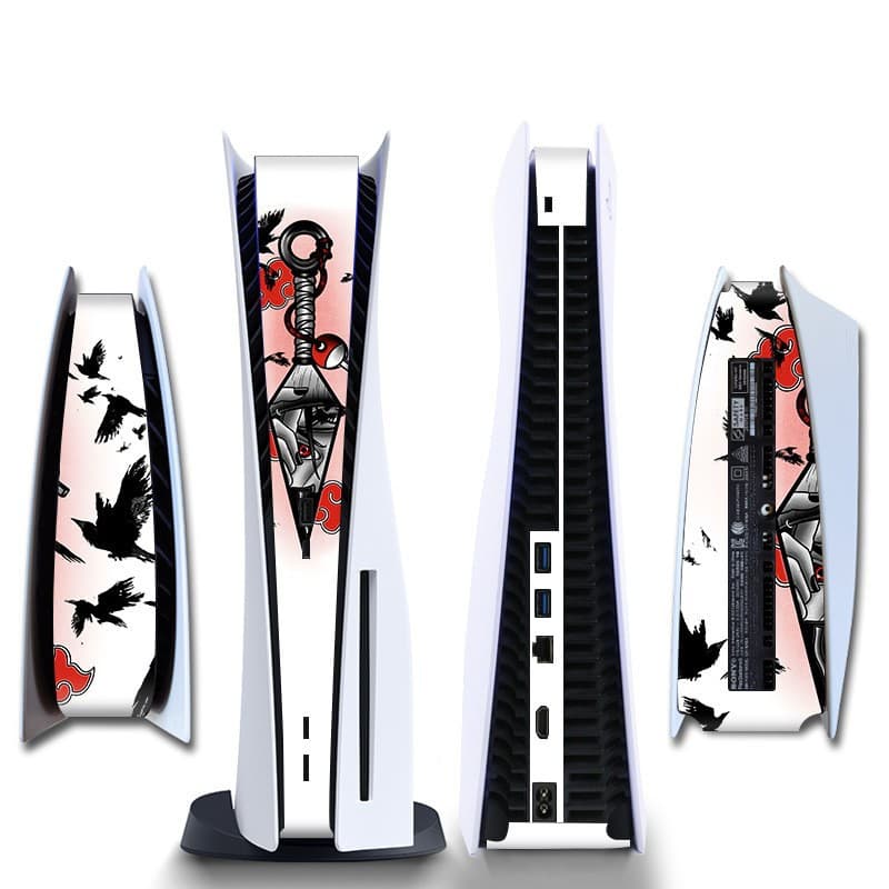 Suitable for ps5 side strip stickers ps5 host sticker middle sticker waterproof and anti-splash P5 digital optical drive version