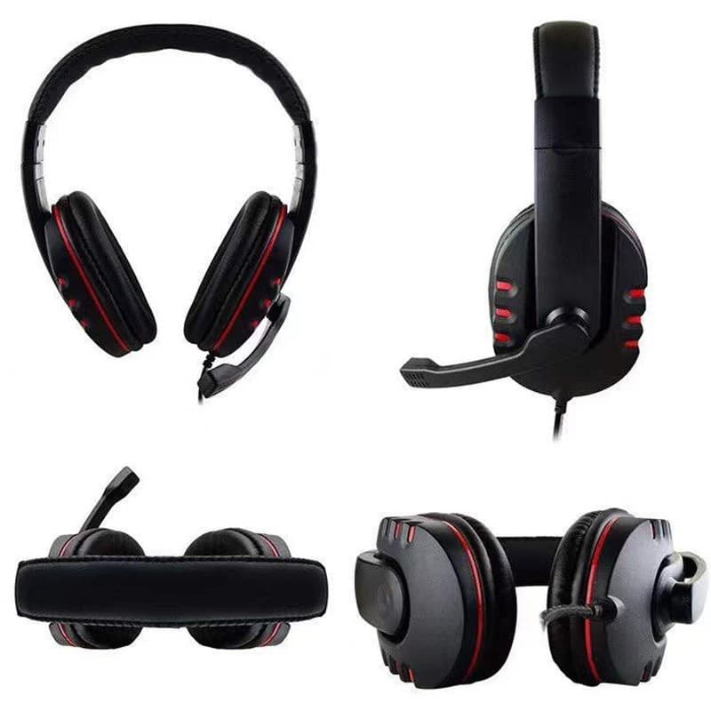 Factory Supply Stock PS4/PS5/ONE Over-Ear Computer Headset Call Center Learning Headset Gaming Earphone