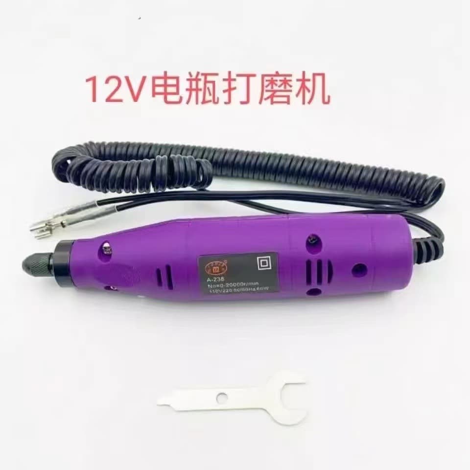 Dental Oral Instrument 12V Battery Grinder for Tooth Polishing and Beauty, Works Even During Power Outage, Free Shipping