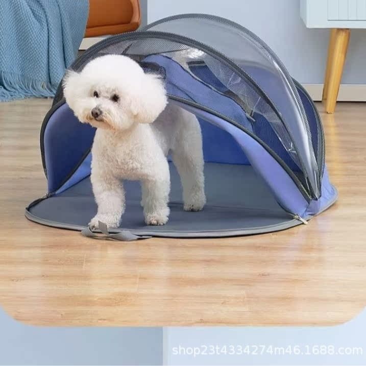 Cat drying box, pet bathing and grooming dryer, dog grooming accessory, foldable home cage, bathing tent