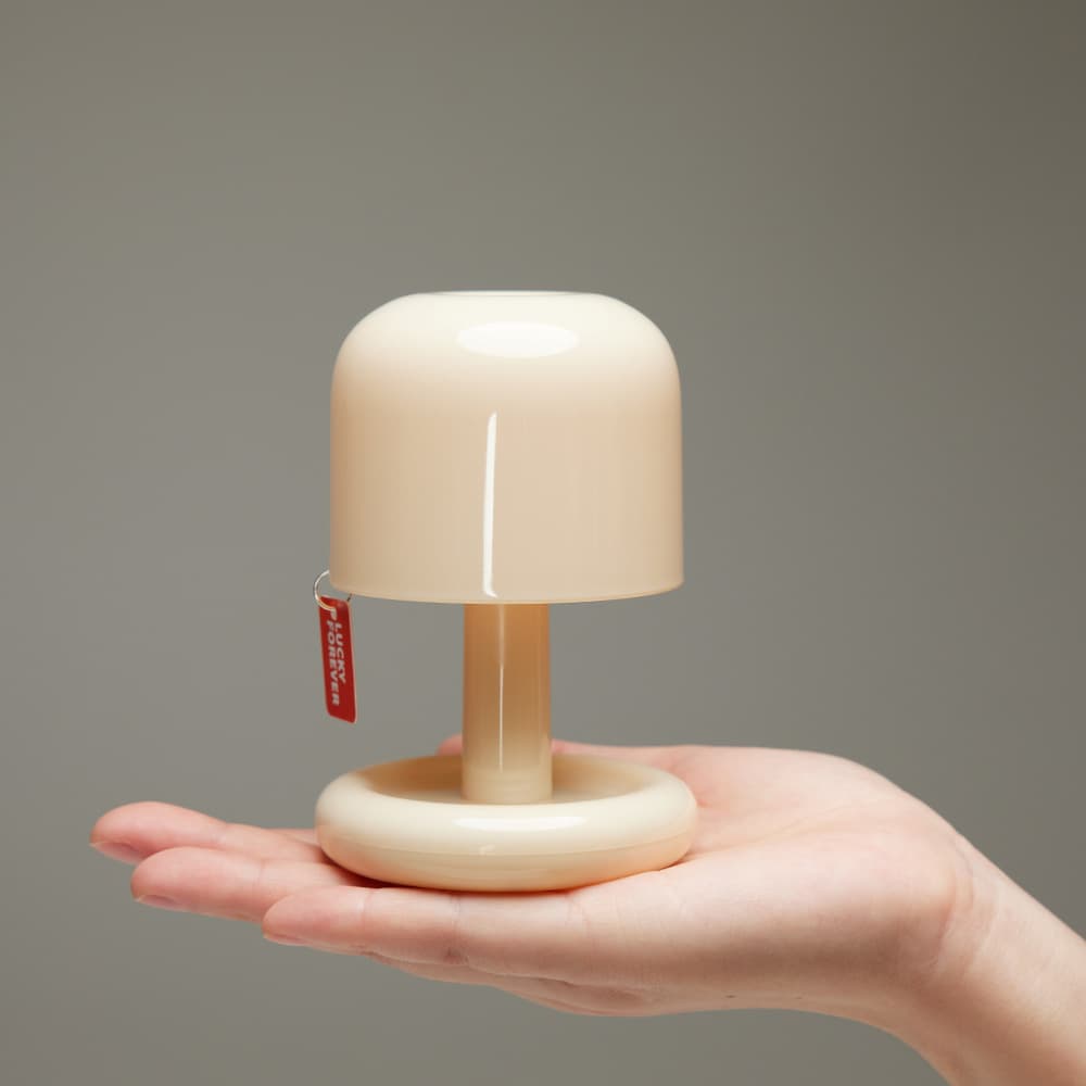 Mini Desk Lamp with Sunset Gradient Glow Effect