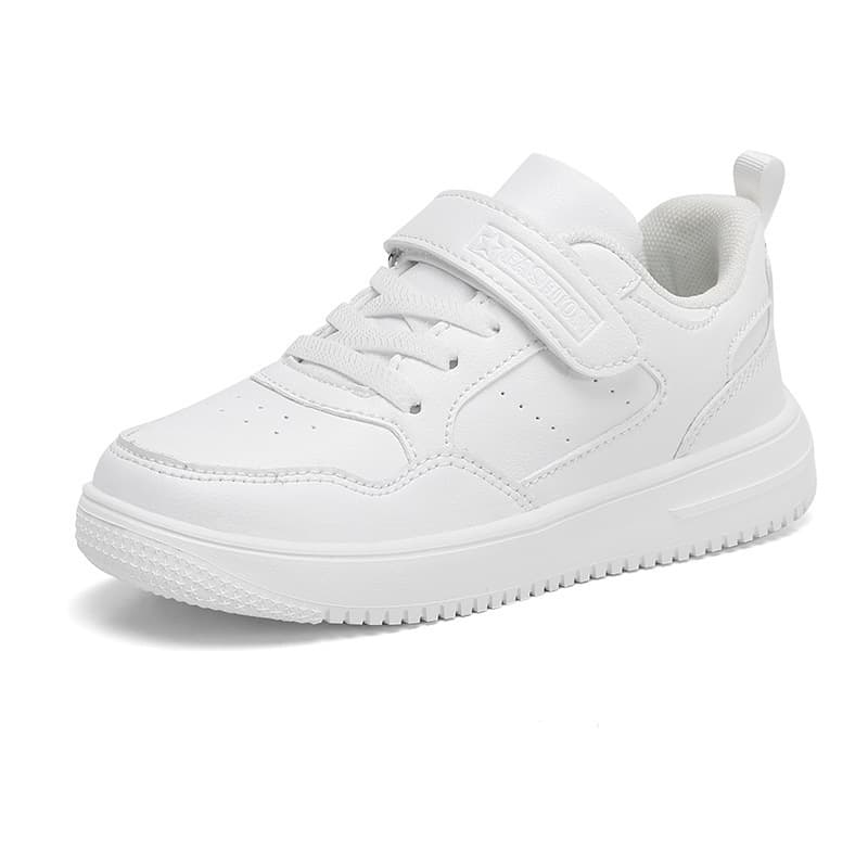 Wholesale Board Shoes for Middle and Older Children, Fashionable Black and White Performance Shoes for Boys and Girls, Casual Black Shoes for Boys, White Shoes for Girls