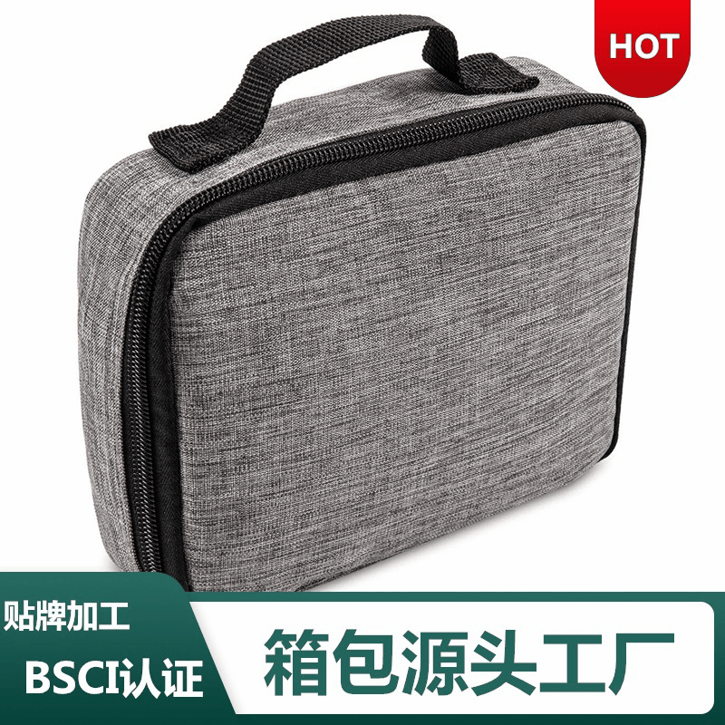 Popular Projector Carrying Case for Office Equipment, Custom Black Handheld Bag