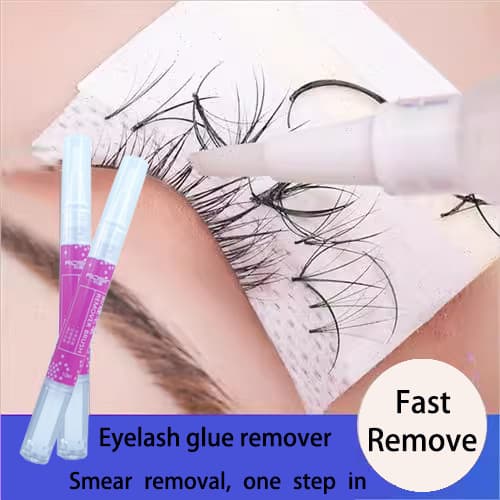Eyelash Glue Remover Pen for Lash Extensions, Dissolver Gel, Non-Irritating, Lash Remover Pen