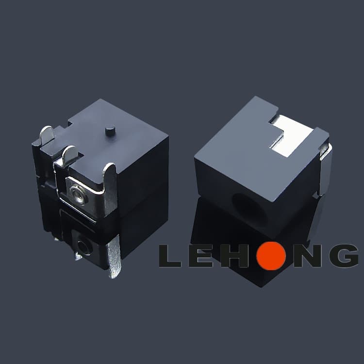 DC-006-13 short pin semi-copper/tape support reflow soldering/power socket/direct current DC socket